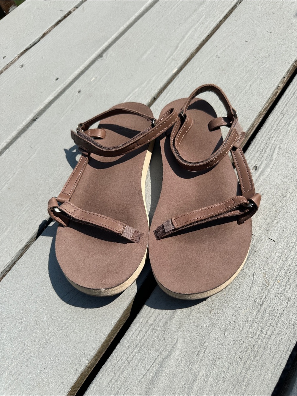 Teva Brown Strappy Outdoor Sandals
